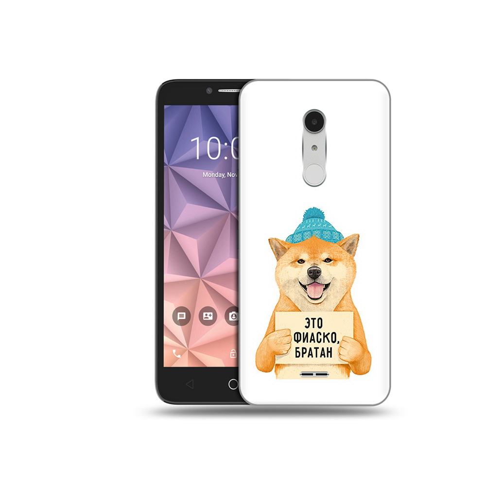 

Чехол MyPads Tocco для Alcatel A3 XL фиаско, Прозрачный, Tocco