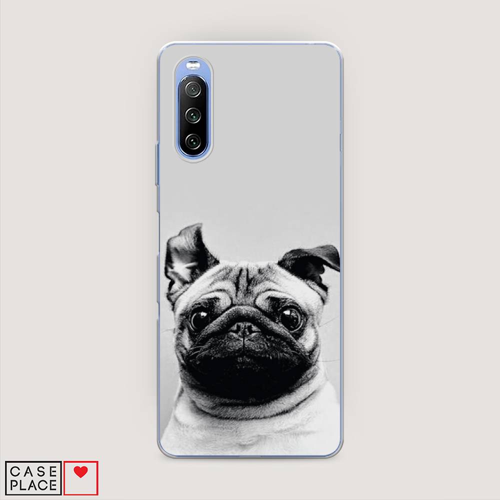 

Чехол Awog на Sony Xperia 10 III "Ушастый мопс", Разноцветный, 54950-1