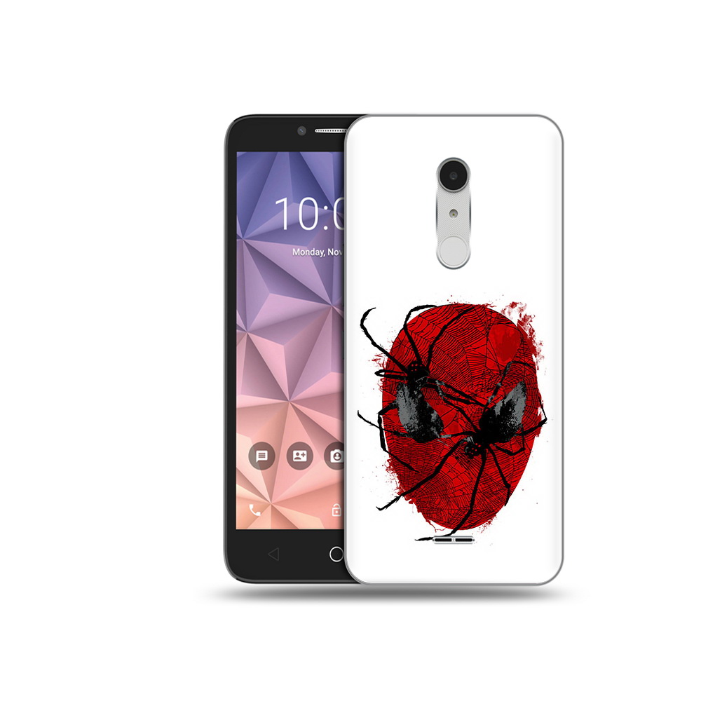 

Чехол MyPads Tocco для Alcatel A3 XL человек паук, Прозрачный, Tocco