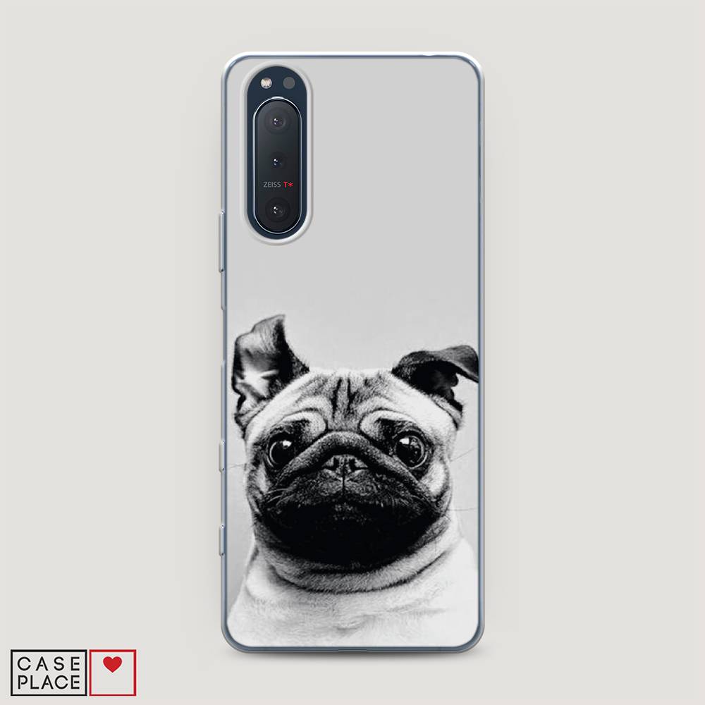 

Чехол Awog на Sony Xperia 5 II "Ушастый мопс", Разноцветный, 54750-1