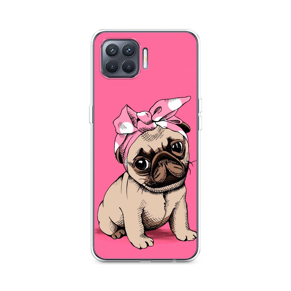 фото Силиконовый чехол "dog pin-up" на oppo a93 awog