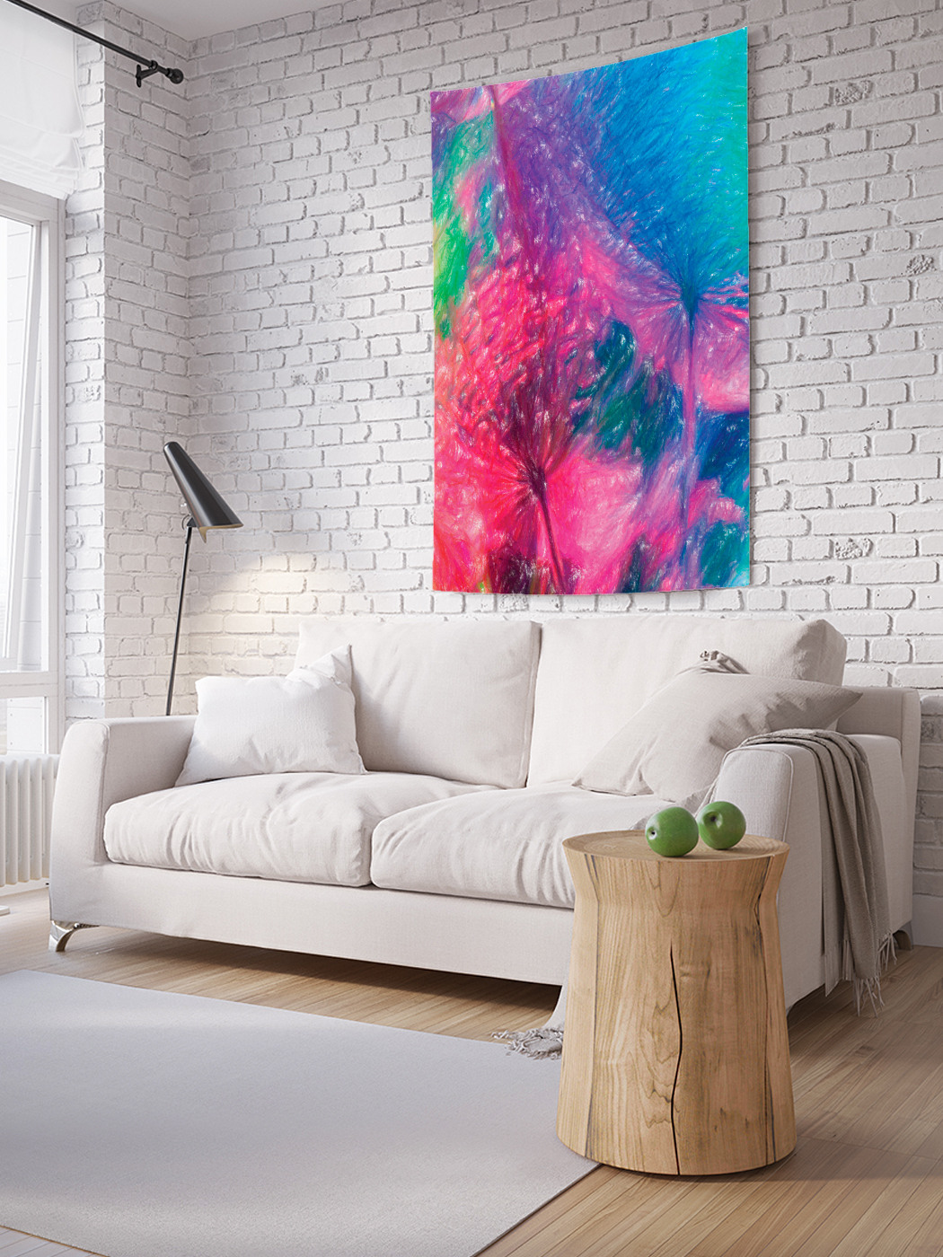 

Вертикальное фотопанно на стену JoyArty Вблизи цветов 100x150 см, Вблизи цветов