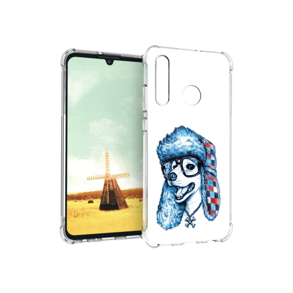 

Чехол MyPads Tocco для Huawei P Smart+ зимний пес, Прозрачный, Tocco