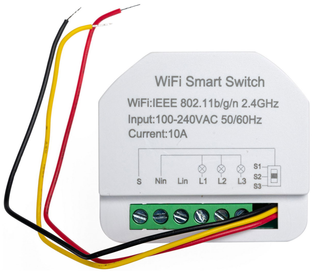 фото Умное мини реле sibling powerswitch-m3 (mini) (3 канала 10 а)