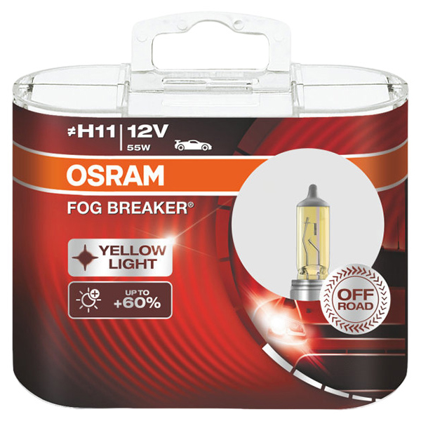 

64211FBR-HCB_к-кт ламп FOG BREAKER! 2шт. (H11) 12V 55W PGJ19-2 +60% света, цвет. темп. 260