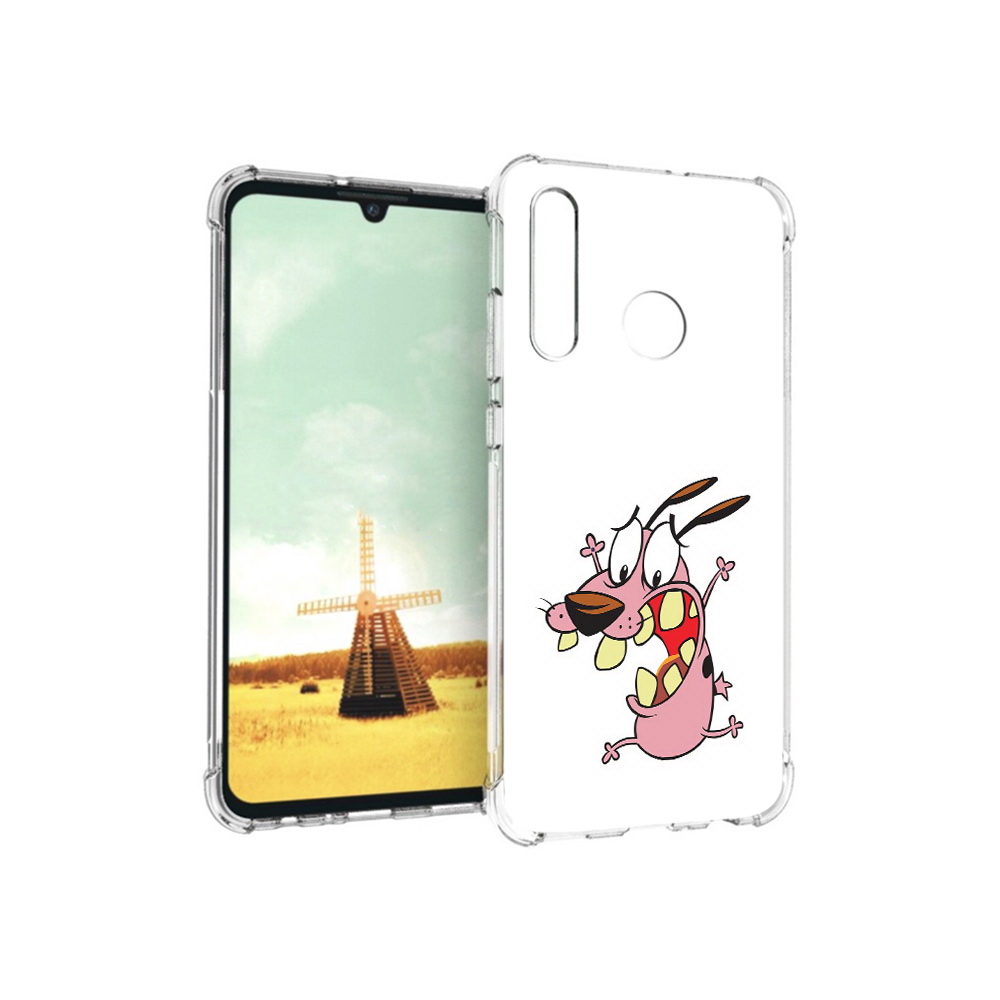 

Чехол MyPads Tocco для Huawei P Smart+ зубастый бобик, Прозрачный, Tocco