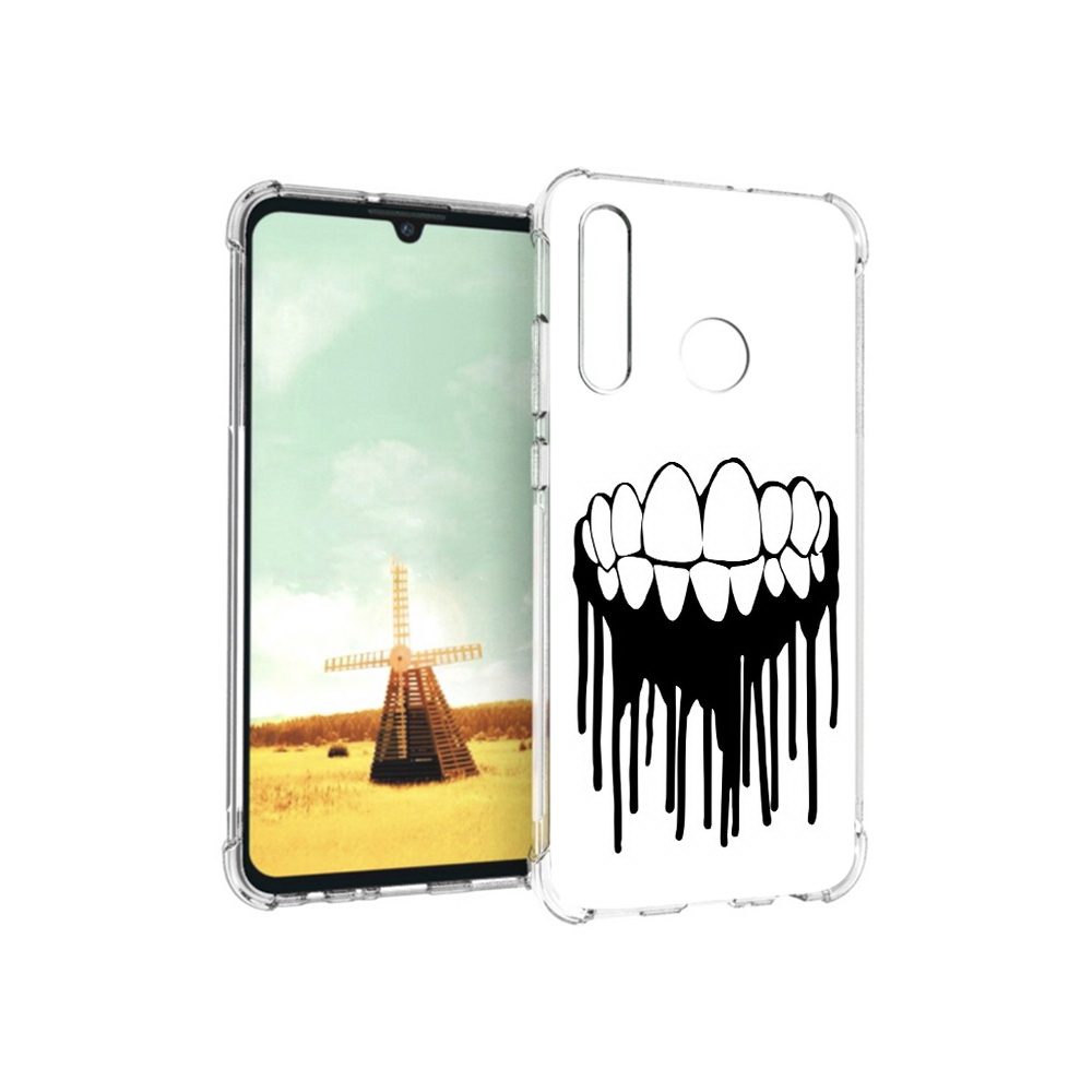 

Чехол MyPads Tocco для Huawei P Smart+ зубы, Прозрачный, Tocco