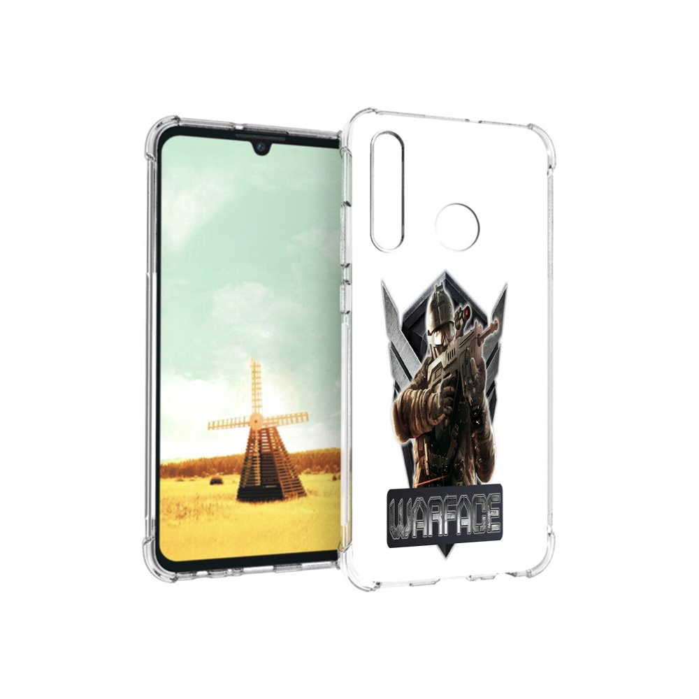 

Чехол MyPads Tocco для Huawei P Smart+ игра про войну, Прозрачный, Tocco