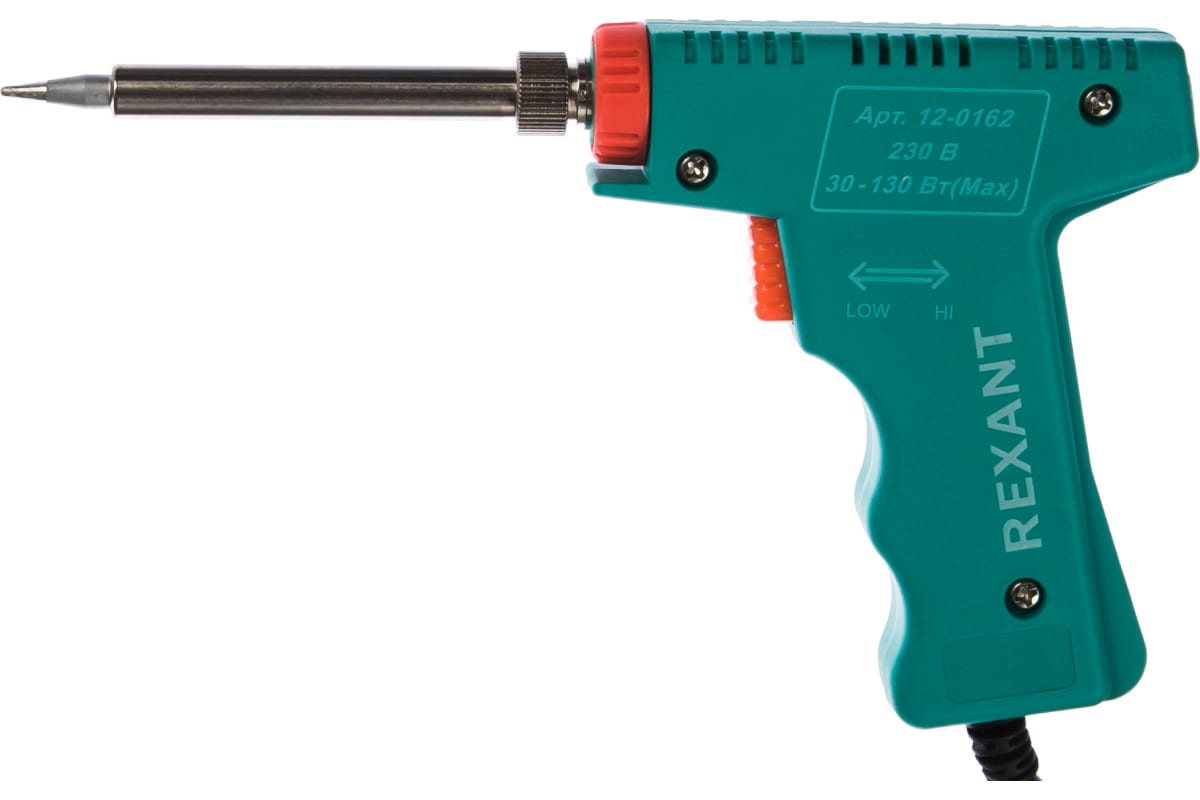 

REXANT Паяльник 30-130 Вт 220 В импульсный Rexant 1шт