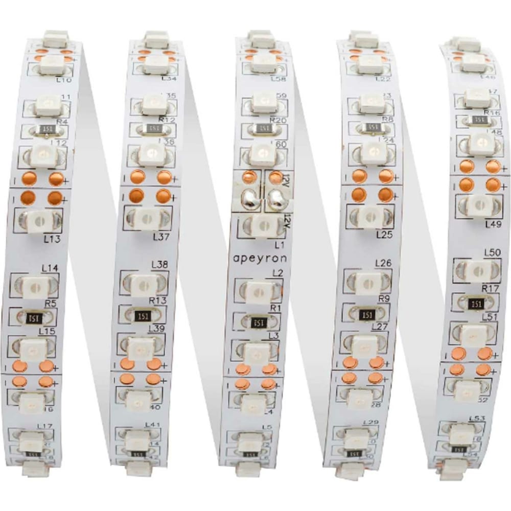 

Светодиодная лента Apeyron 21628942 9 м красный
