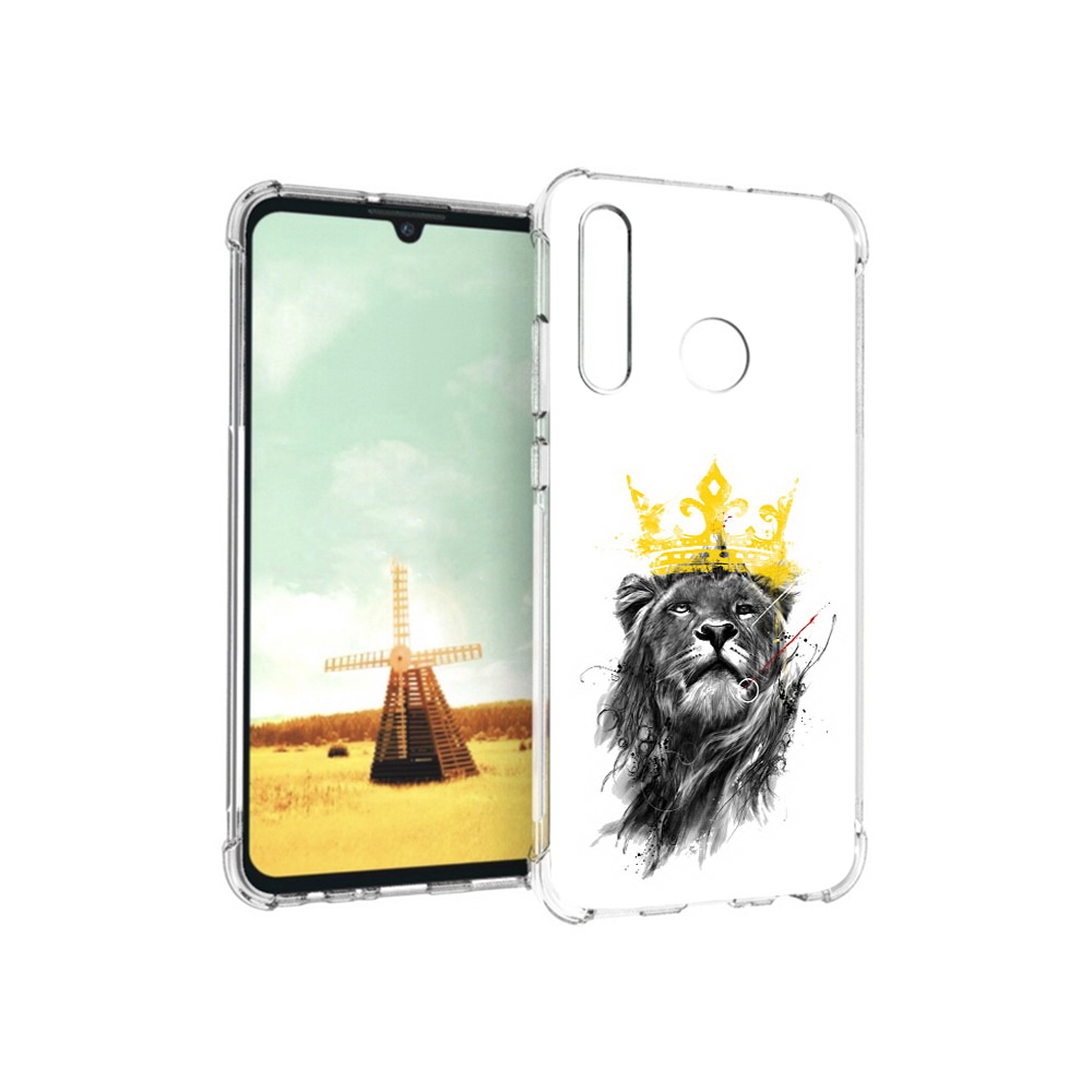

Чехол MyPads Tocco для Huawei P Smart+ король-лев, Прозрачный, Tocco