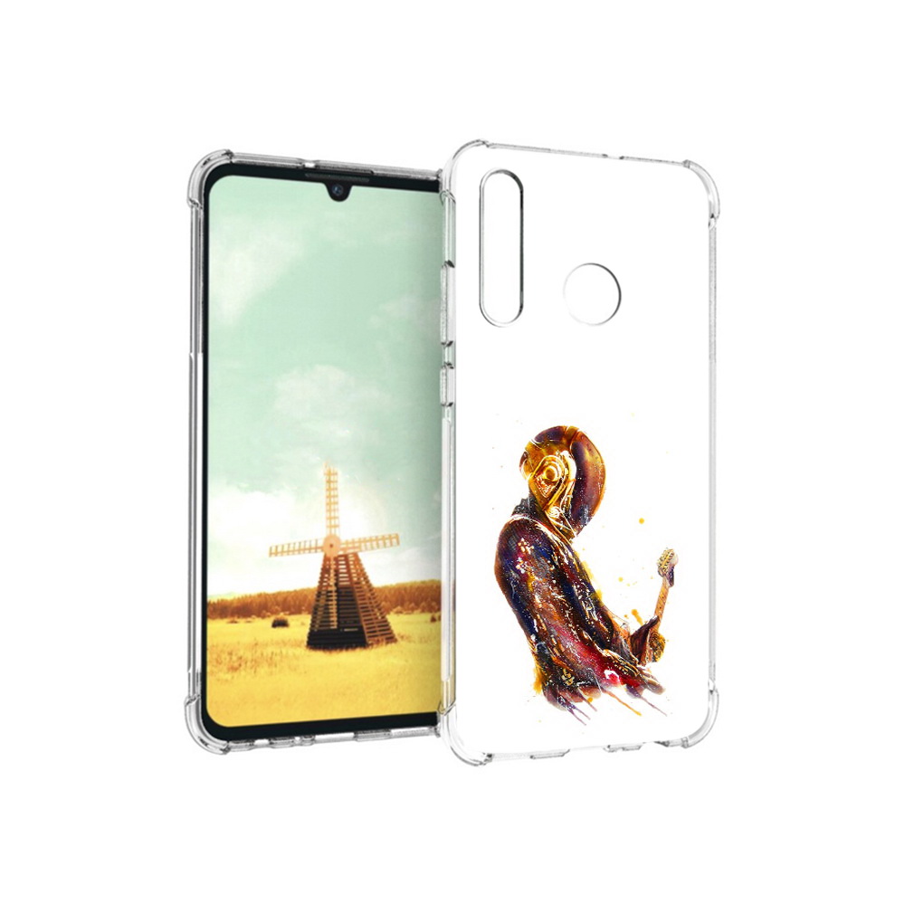 

Чехол MyPads Tocco для Huawei P Smart+ космо-музыкант, Прозрачный, Tocco