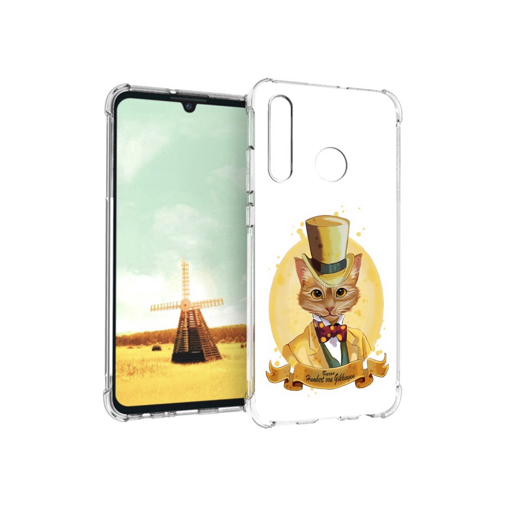 

Чехол MyPads Tocco для Huawei P Smart+ кот юрист, Прозрачный, Tocco