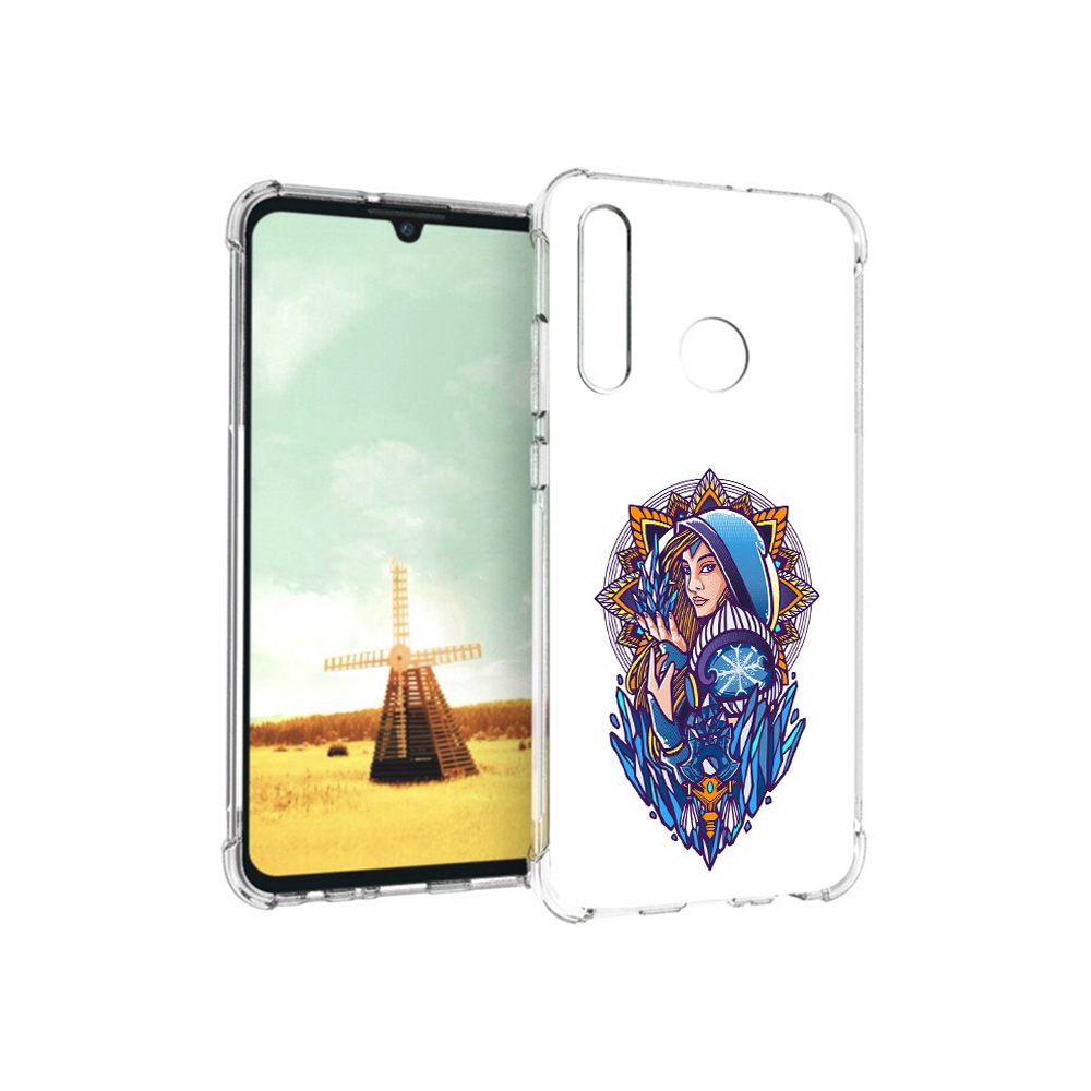 

Чехол MyPads Tocco для Huawei P Smart+ кристал мейден дота 2, Прозрачный, Tocco