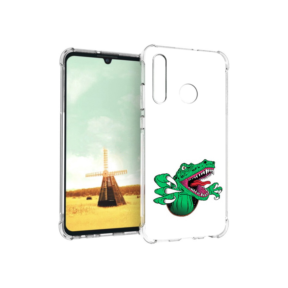 

Чехол MyPads Tocco для Huawei P Smart+ крокодил, Прозрачный, Tocco