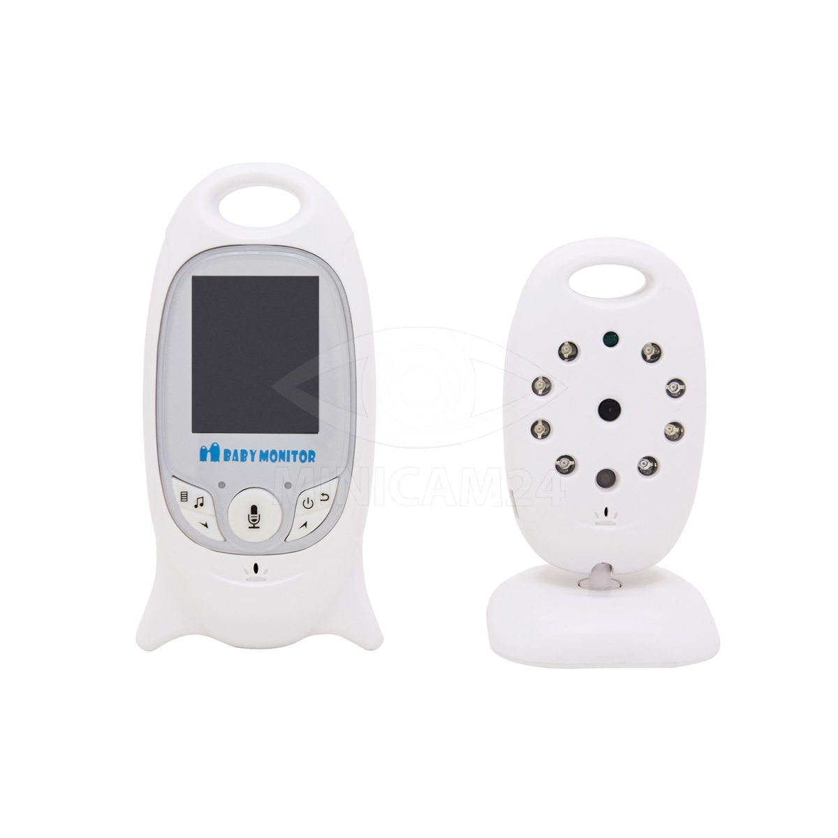 Видеоняня Baby Monitor VB601 vb601 wireless 2 4g video baby monitor 2 0 lcd babysitter 2 way talk night vision ir led temperature detect security monitor
