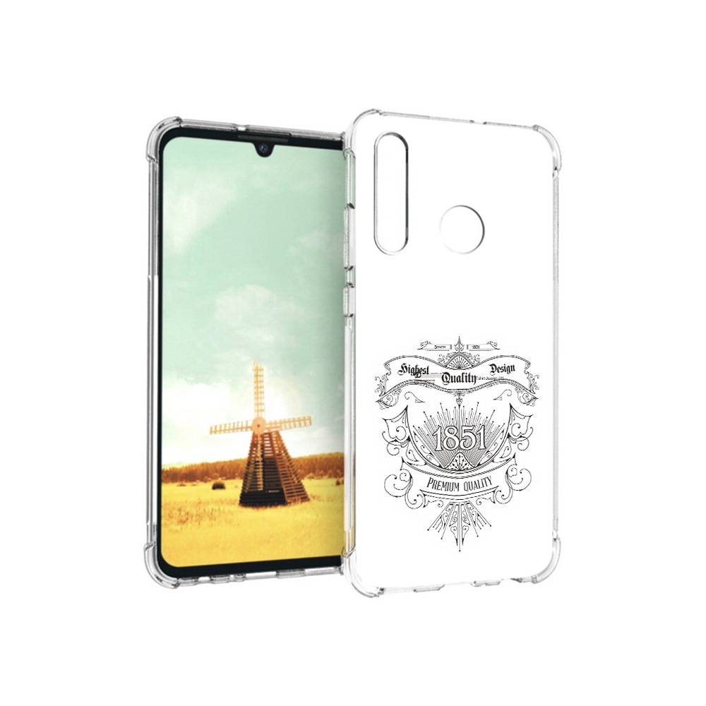 

Чехол MyPads Tocco для Huawei P Smart+ логотип 1851 год, Прозрачный, Tocco