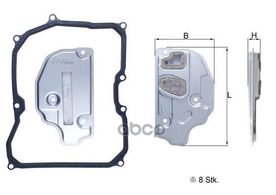 HX150KIT_фильтр АКПП!с прокладкой\ Audi A3 03-11