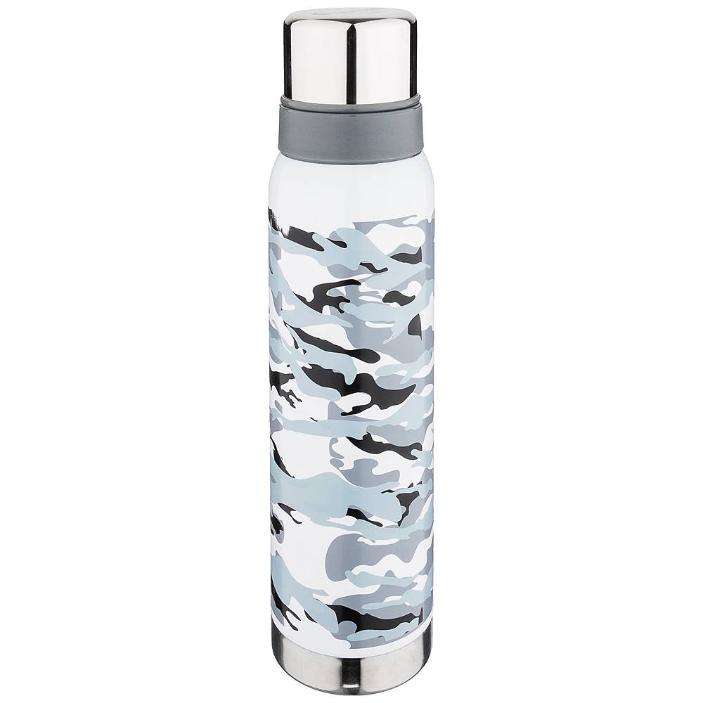 Термос с 2-мя крышками Agness, 910-101]ARTI, нержавеющая сталь, 1000 мл,