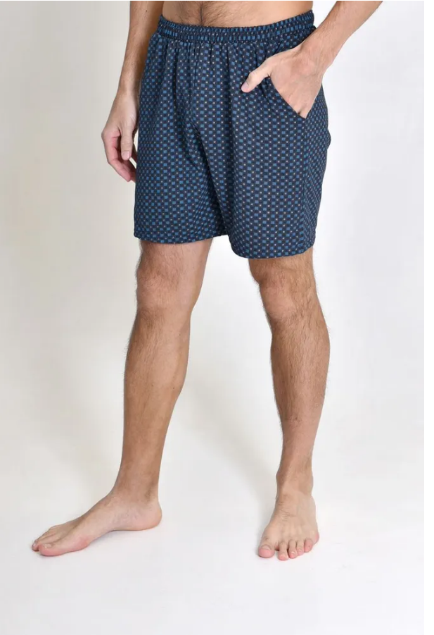 Трикотажные шорты мужские Ларита 1100 синие 52 RU