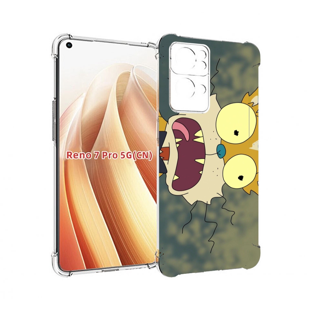 

Чехол MyPads пугливый кот для OPPO Reno7 Pro 5G, Прозрачный, Tocco