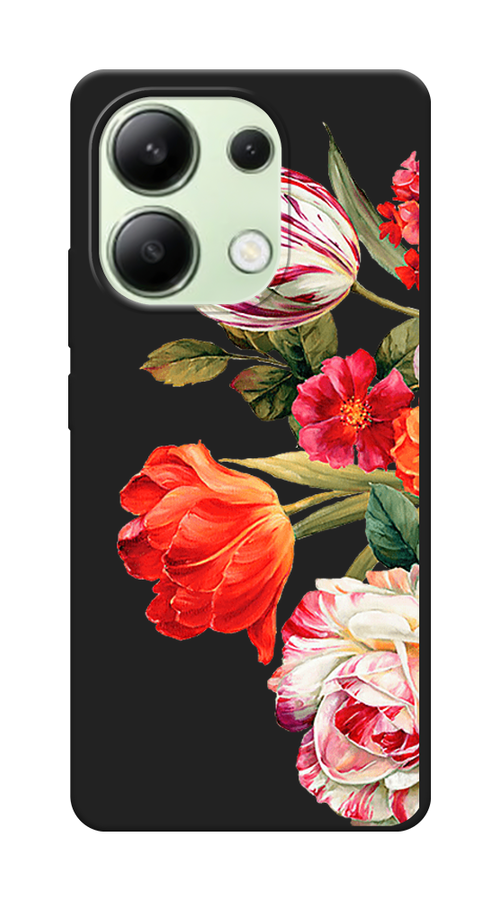 

Чехол Awog на Xiaomi Redmi Note 13 4G (Global) "Весенний букет", Красный;розовый;зеленый, 321052-1