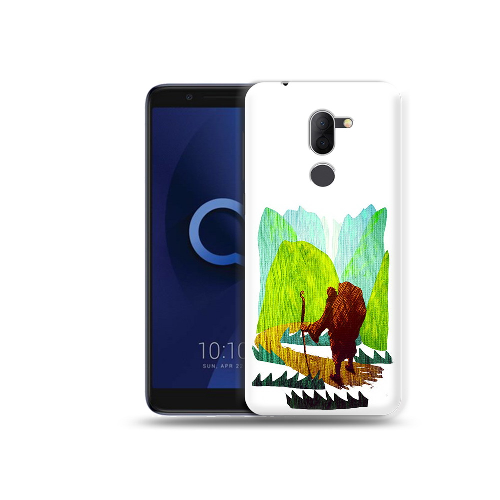 

Чехол MyPads Tocco для Alcatel 3X Лесная тропа (PT112114.674.106), Прозрачный, Tocco