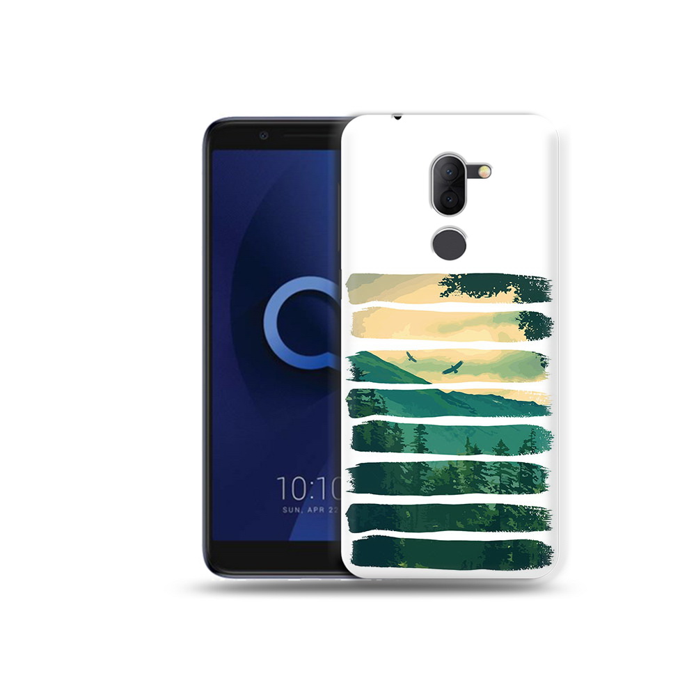 

Чехол MyPads Tocco для Alcatel 3X Лесная чаща (PT112114.674.107), Прозрачный, Tocco