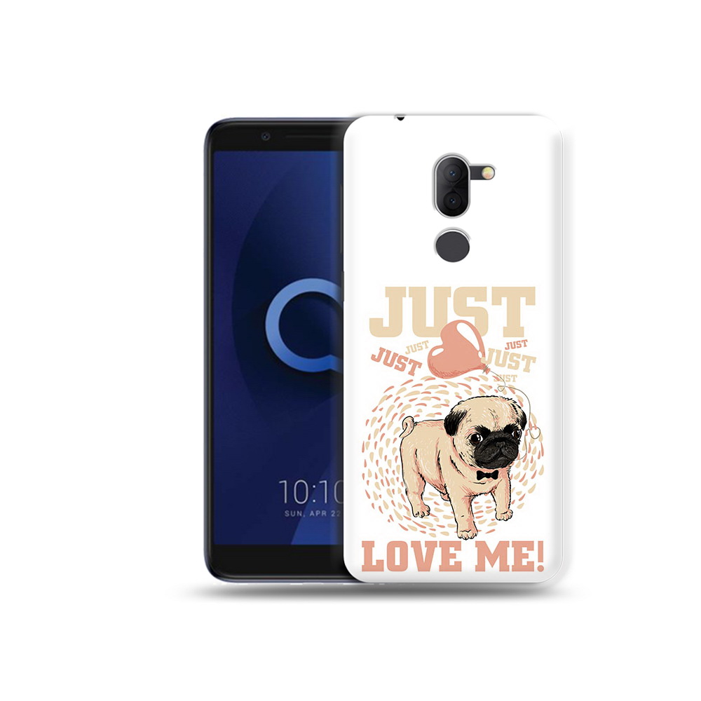 

Чехол MyPads Tocco для Alcatel 3X Люби меня (PT112114.674.109), Прозрачный, Tocco