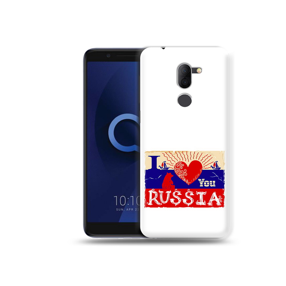 

Чехол MyPads Tocco для Alcatel 3X Люблю Россию (PT112114.674.112), Прозрачный, Tocco