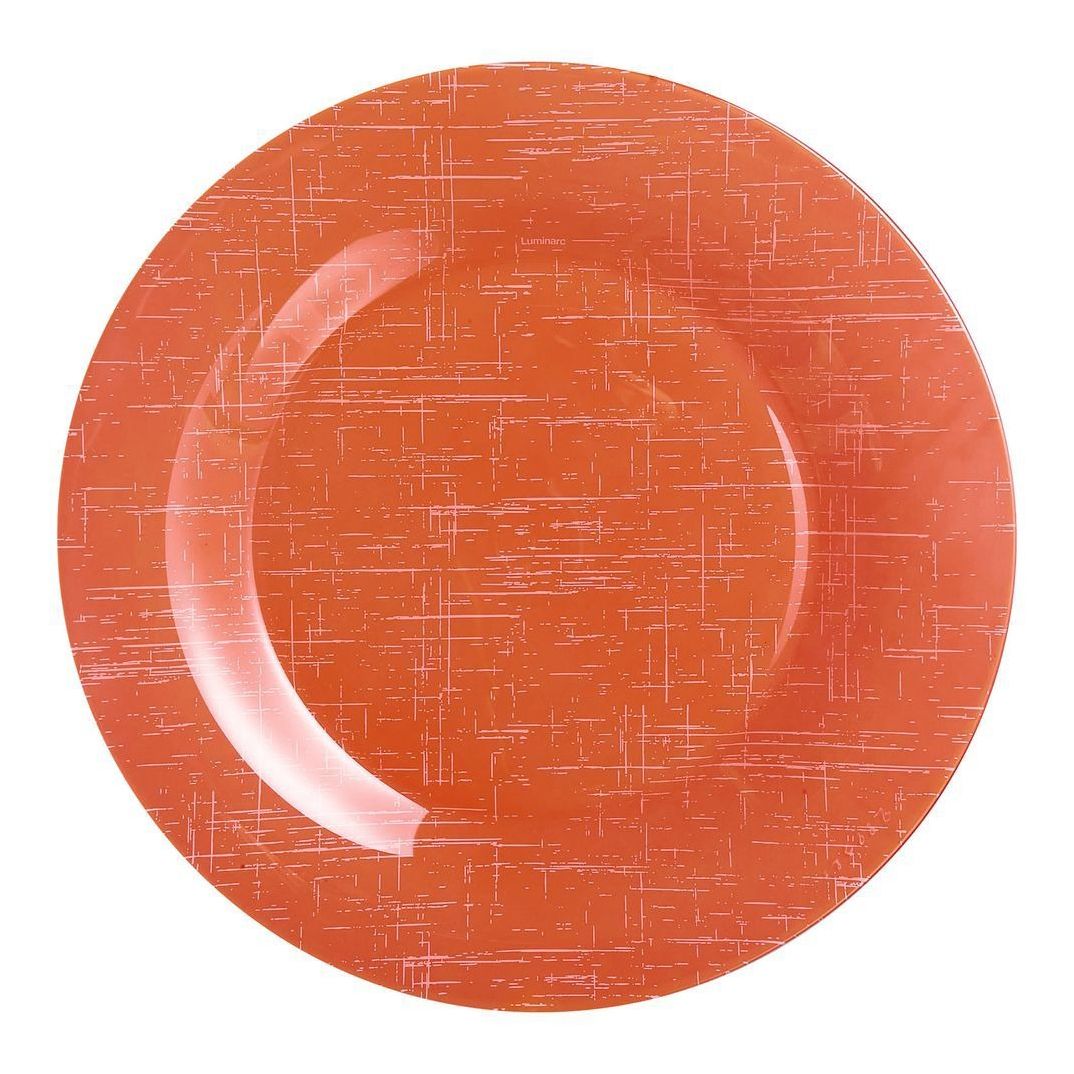 

Тарелка для вторыx блюд Luminarc Poppy mandarine 25 см оранжевая