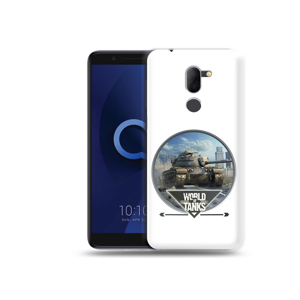 

Чехол MyPads Tocco для Alcatel 3X Мир танков (PT112114.674.119), Прозрачный, Tocco