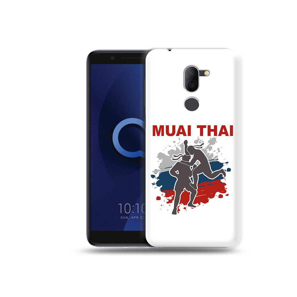 

Чехол MyPads Tocco для Alcatel 3X Муайтай (PT112114.674.123), Прозрачный, Tocco