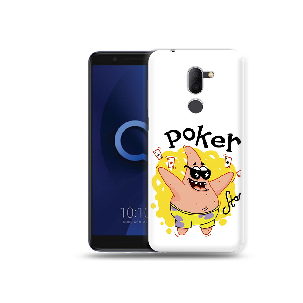 

Чехол MyPads Tocco для Alcatel 3X Патрик (PT112114.674.133), Прозрачный, Tocco