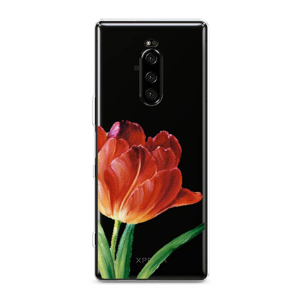 

Чехол Awog на Sony Xperia XZ4/Xperia 1 "Красный тюльпан", Разноцветный, 53850-8