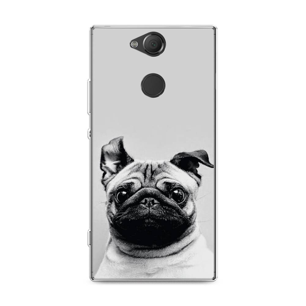 

Чехол Awog на Sony Xperia XA2 Plus "Ушастый мопс", Разноцветный, 53550-1