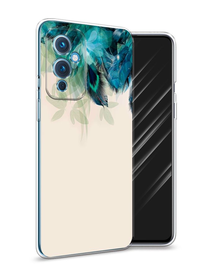 

Чехол Awog на OnePlus 9 LE2110 / ВанПлас 9 LE2110 "Перья голубого цвета", Разноцветный, 152750-2