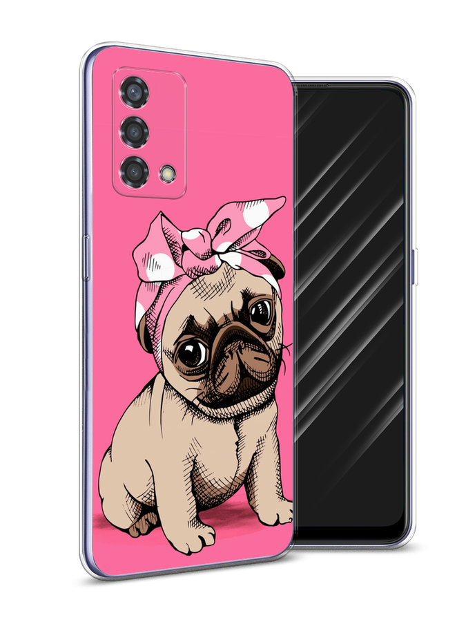 

Чехол Awog на Oppo Reno 6 Lite "Dog Pin-Up", Разноцветный, 259550-2