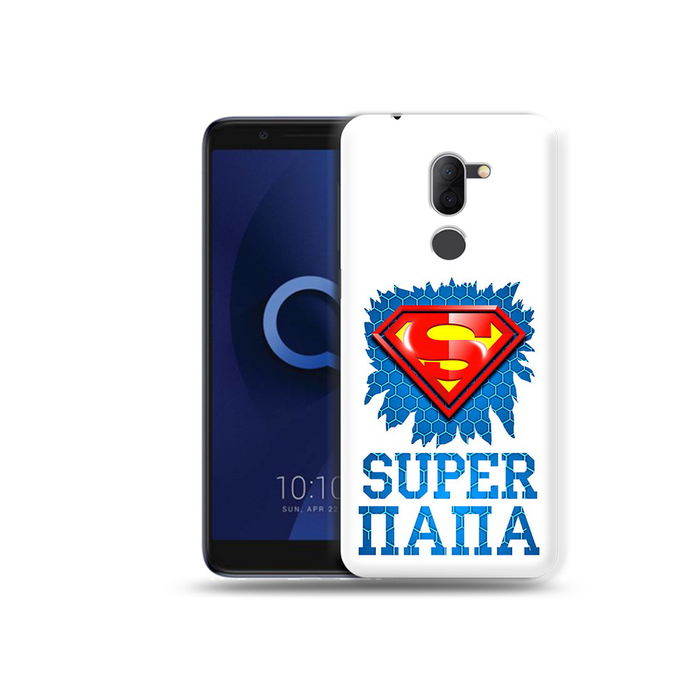 

Чехол MyPads Tocco для Alcatel 3X Супер Папа (PT112114.674.165), Прозрачный, Tocco