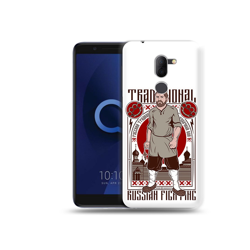 

Чехол MyPads Tocco для Alcatel 3X Традициональный мужчина (PT112114.674.173), Прозрачный, Tocco
