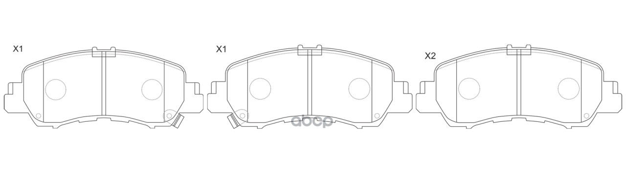 

Колодки Mitsubishi SB Nagamochi bp23016