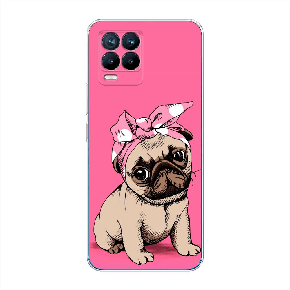 

Чехол Awog на Realme 8/8 Pro "Dog Pin-Up", Разноцветный, 255550-2