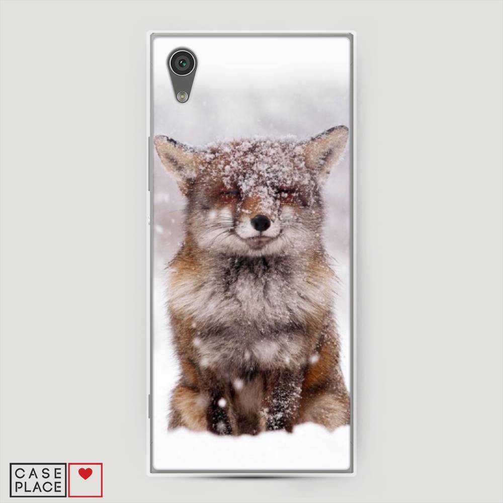 

Чехол на Sony Xperia L1 "Зимняя лиса", Белый;серый;коричневый, 52550-1