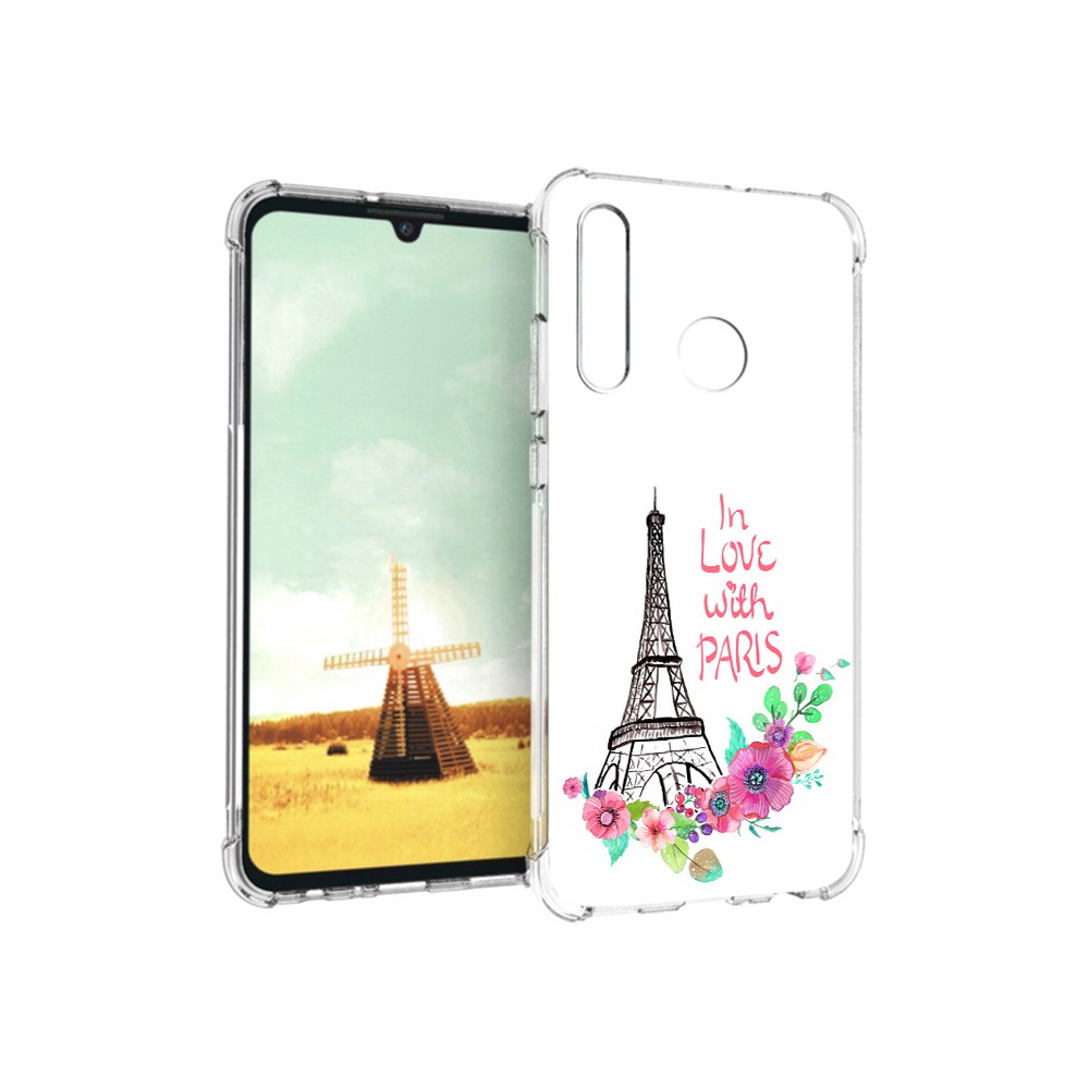 Чехол MyPads Tocco для Huawei P Smart+ любимый париж