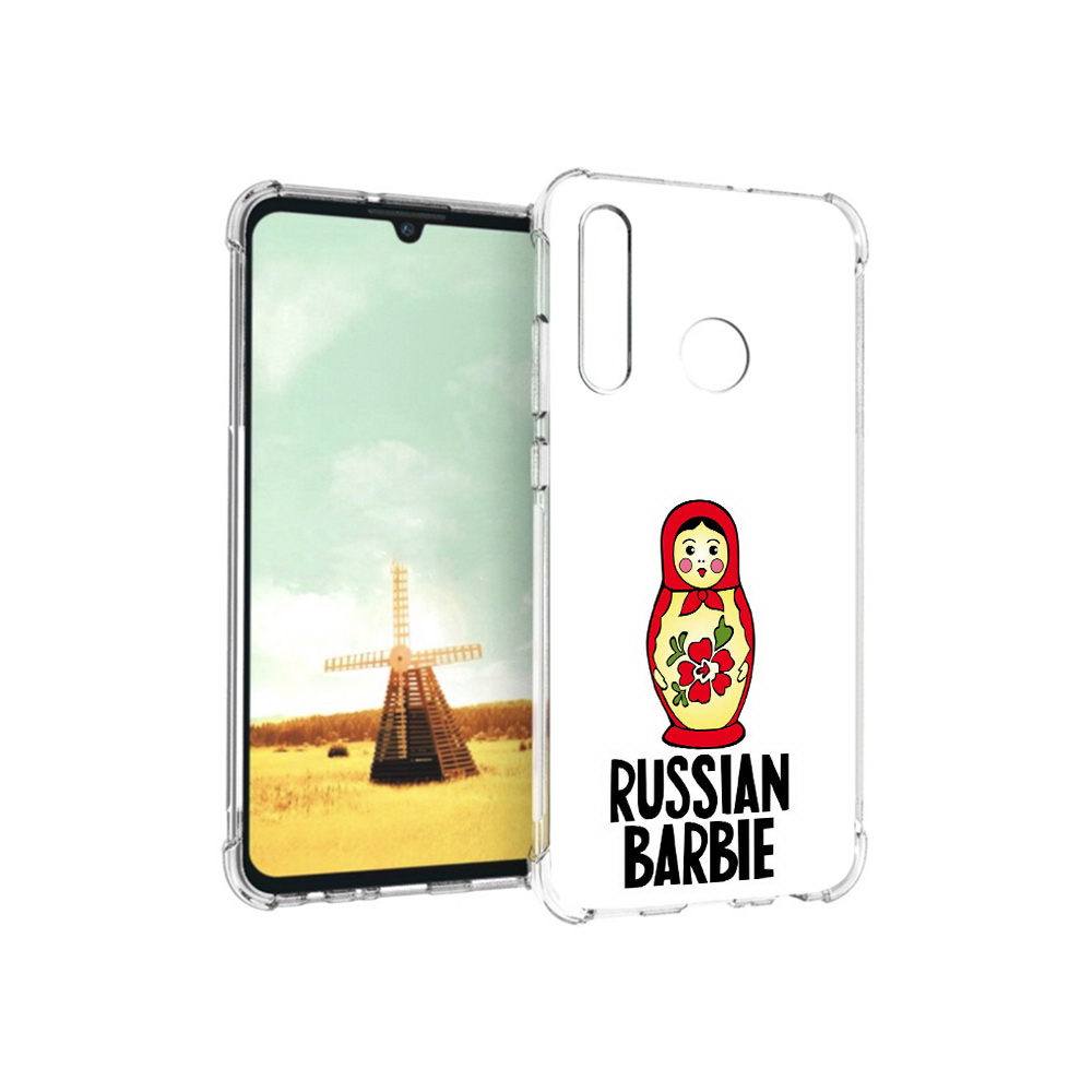

Чехол MyPads Tocco для Huawei P Smart+ матрешка, Прозрачный, Tocco