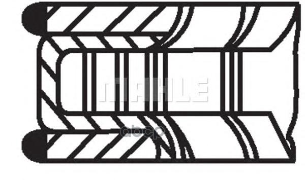 

Кольца Поршн. К-Т На 1 Цил. Mahle/Knecht 01108n2