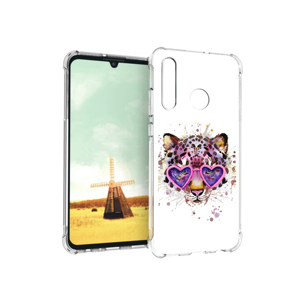 

Чехол MyPads Tocco для Huawei P Smart+ модный леопард, Прозрачный, Tocco