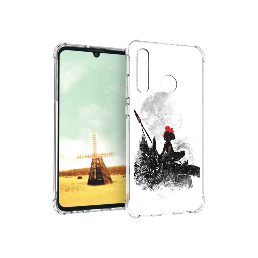 

Чехол MyPads Tocco для Huawei P Smart+ мононоке, Прозрачный, Tocco