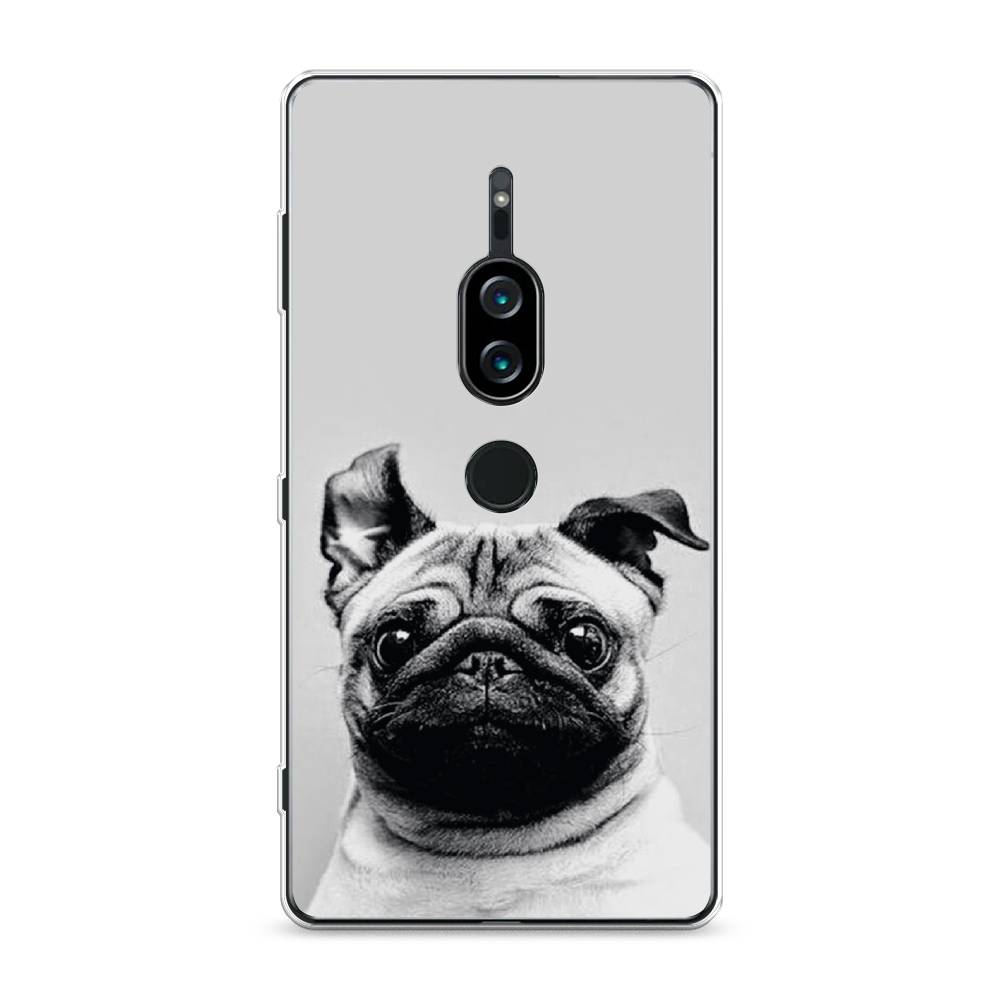 

Силиконовый чехол "Ушастый мопс" на Sony Xperia XZ2 Premium, 53350-1