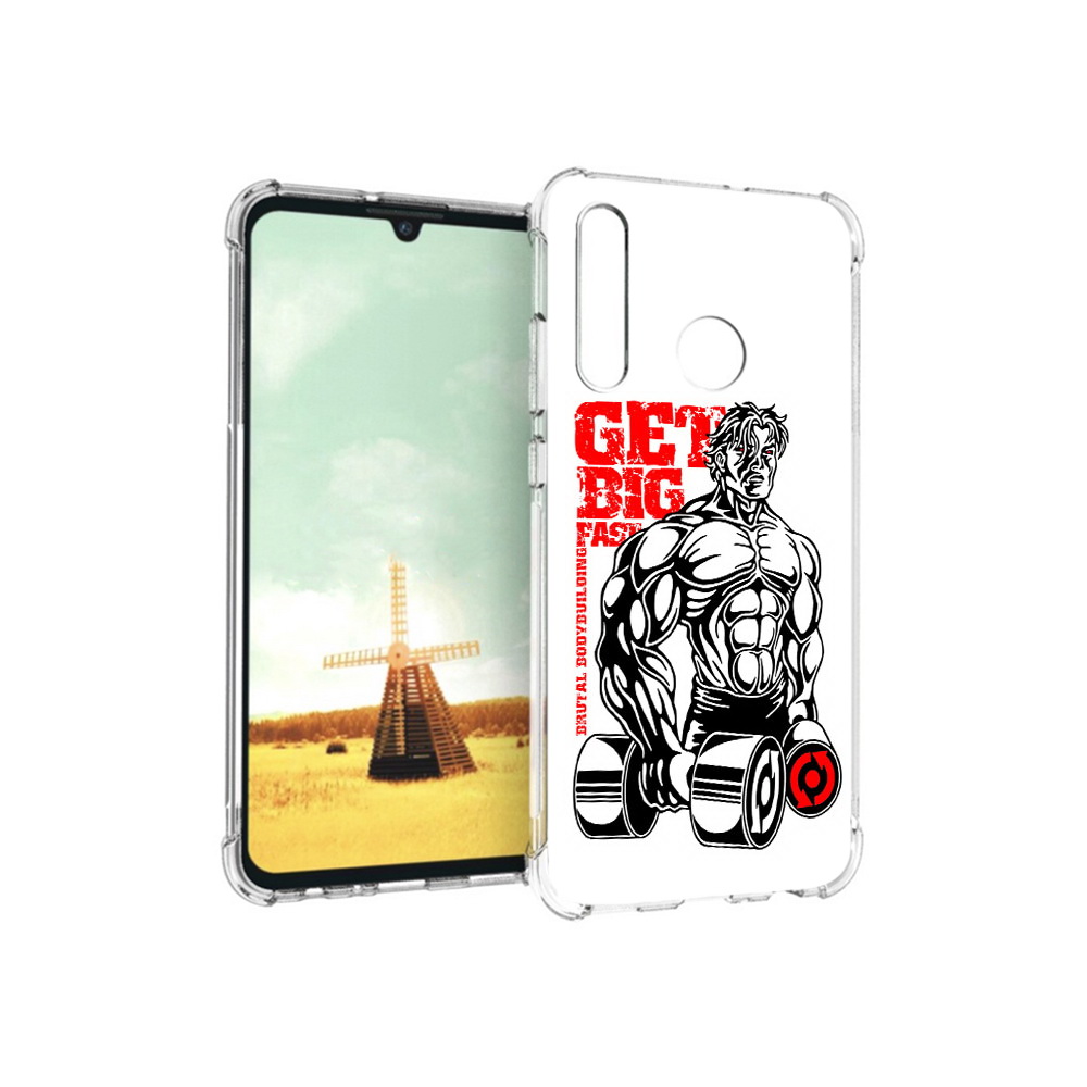 

Чехол MyPads Tocco для Huawei P Smart+ накаченное тело, Прозрачный, Tocco